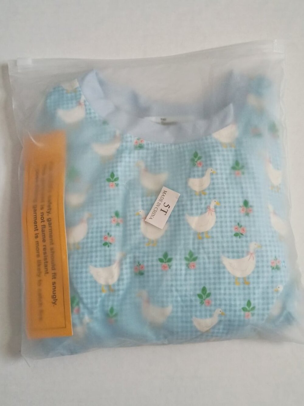 Silly Goose Bamboo Pajamas 5T | Soft Cozy Two Piece Set NWT - Picture 4 of 4